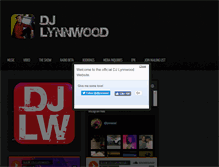 Tablet Screenshot of djlynnwood.com